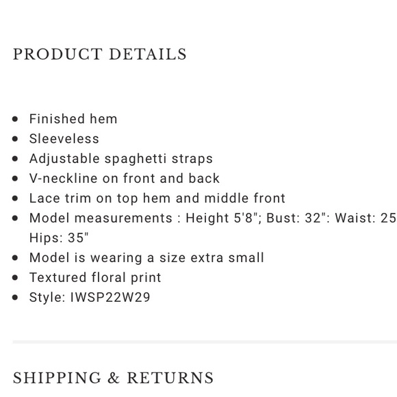 Idyllwind Little Lace Tank Top - Picture 7 of 7